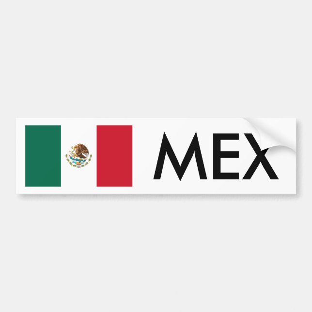 Sticker pare-chocs Mexique (Devant)