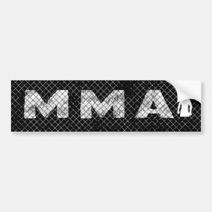 Sticker pare-chocs mixed martial art