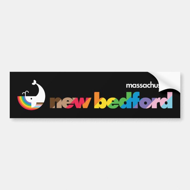 Sticker pare-chocs NB Pride (Devant)