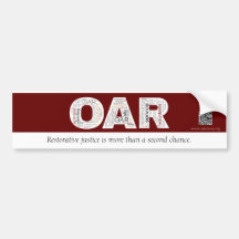Sticker pare-chocs OAR