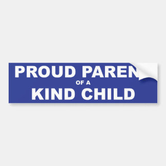 Sticker pare-chocs parent fier