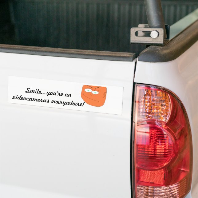 Sticker pare-chocs partout (Sur camion)