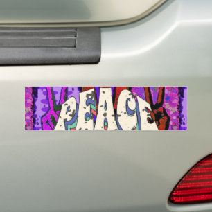 Sticker pare-chocs Peace