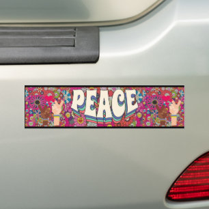 Sticker pare-chocs Peace
