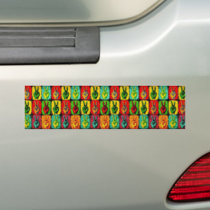 Sticker pare-chocs Peace