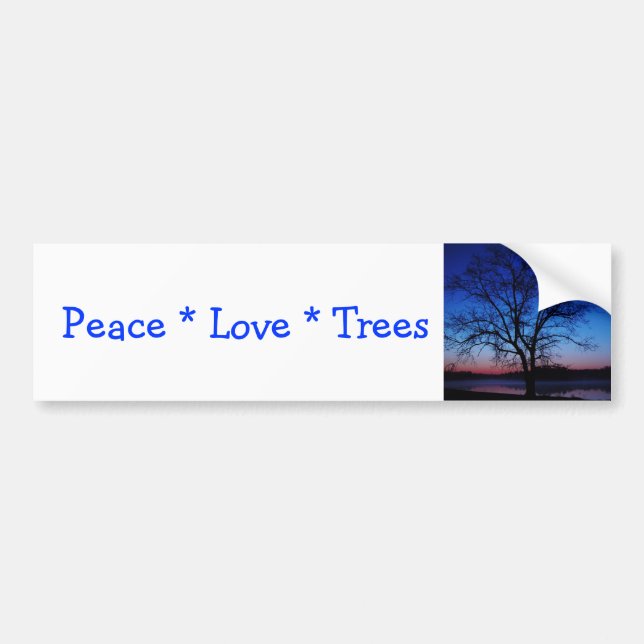 Sticker pare-chocs Peace Loes (Devant)