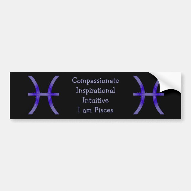 Sticker pare-chocs Pisces (Devant)