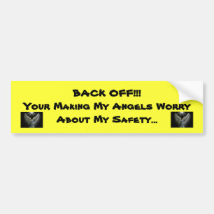 Sticker pare-chocs pour anges sûrs