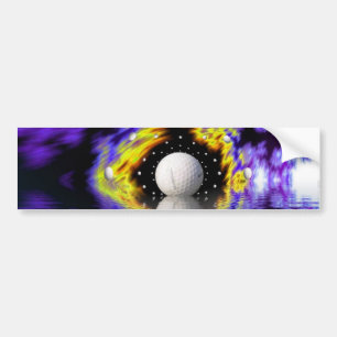 Sticker pare-chocs pour Imaginaire de golf