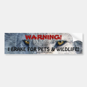Sticker pare-chocs pour la sécurité de la faune