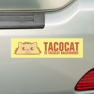 Sticker pare-chocs Tacocat Back II