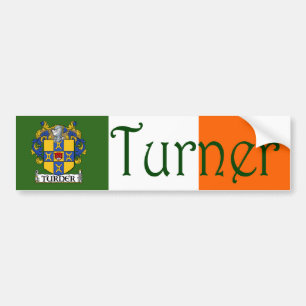 Sticker pare-chocs Turner Coat d'armoiries