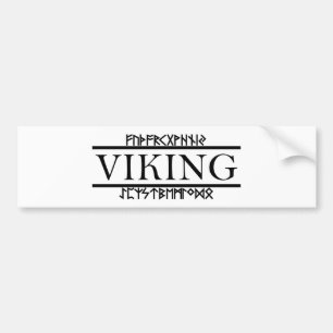 Sticker pare-chocs Viking Runes