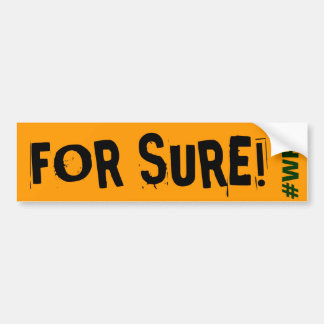 Sticker pare-chocs #WRC