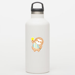 Sticker Paresseux Joueur de Pickleball Mignon
