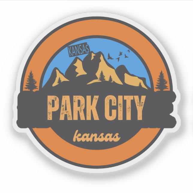 Sticker Park City, Kansas (Devant)