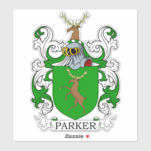 Sticker Parker Family Crest