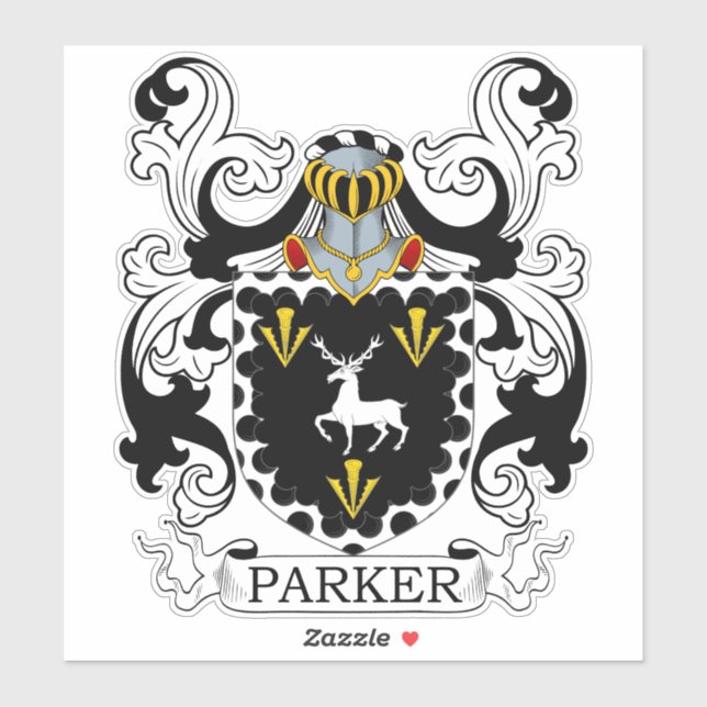 Sticker Parker Family Crest (Feuille)