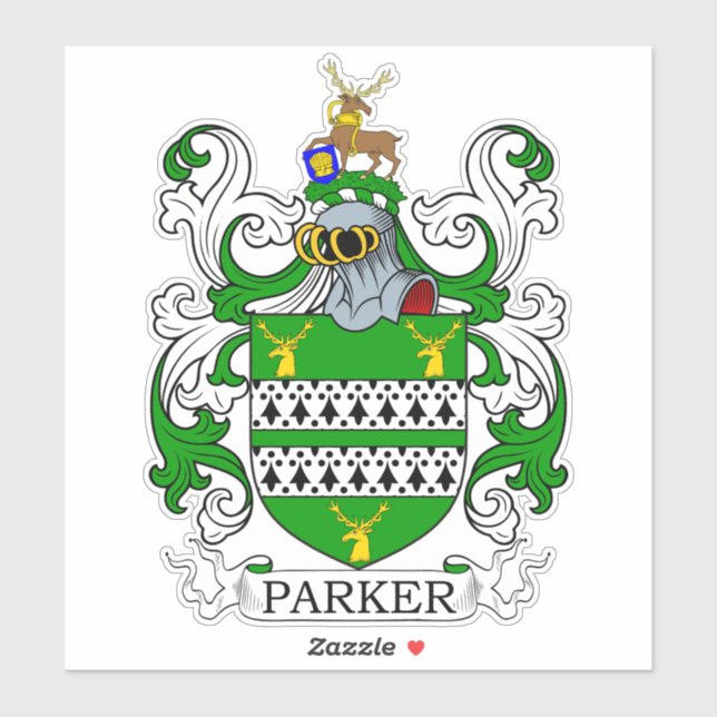 Sticker Parker Family Crest (Feuille)