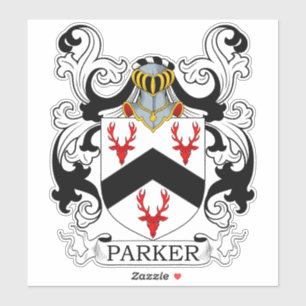 Sticker Parker Family Crest