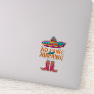 Sticker Pas de panique Mois du patrimoine hispanique Drôle