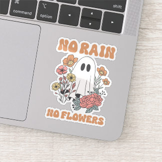 Sticker Pas de pluie Pas de fleurs