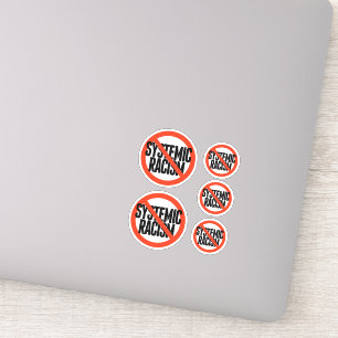 Sticker Pas de racisme systémique