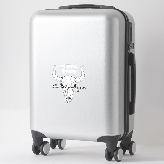 Sticker Pas de tonneau jamais Thunder_Cove (Sur valise)