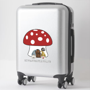 Sticker Pas d'endroit comme Gnome Pas d'endroit comme Accu