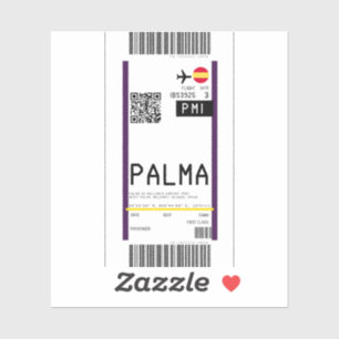Sticker Passe d'embarquement à Palma de Mallorca (PMI)