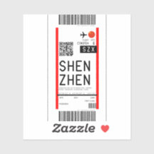 Passe d'embarquement à Shenzen (SZX)