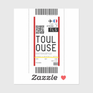 Sticker Passe d'embarquement à Toulouse (TLS)