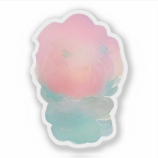 Sticker Pastel Bloom de Sérénité (Devant)
