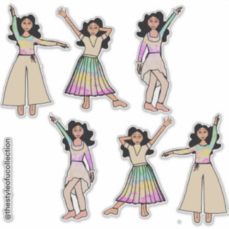 Sticker Pastel  Dancer #2