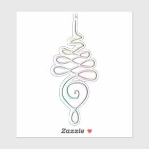 Sticker Pastel Unalome 