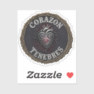 Sticker Patch Corazon Tenebres
