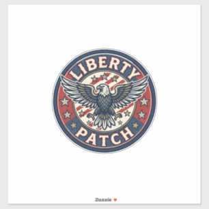 Sticker Patch de liberté patriotique Broderie