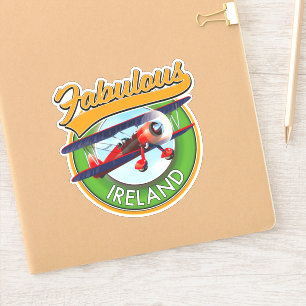 Sticker patch de voyage en Irlande fabuleux.