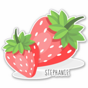 Sticker Patch fraise