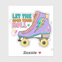 Patins à roulettes néon Rétro 90's Bon Temps Roule