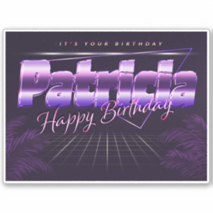 Sticker Patricia Nom Prénom