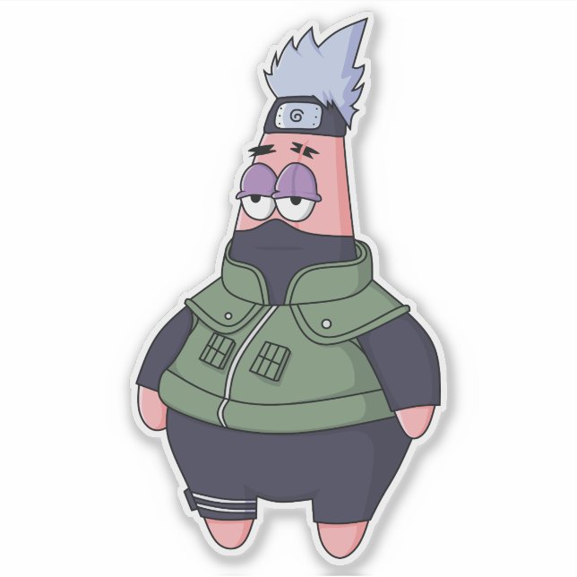 Sticker Patrick x Kakashi (Devant)