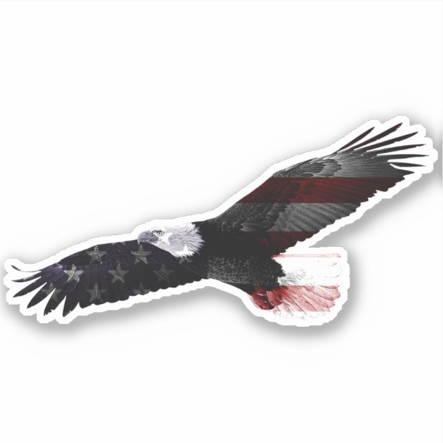 STICKER PATRIOT EAGLE (Devant)