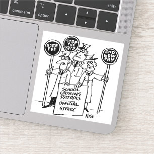 Sticker Patrouille de passage à l'école Lollipop Hommes en