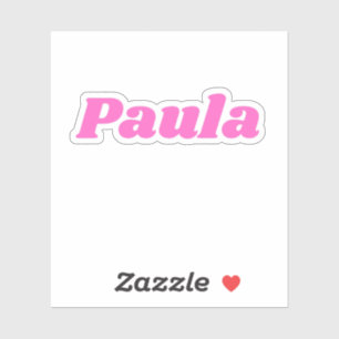 Sticker Paula
