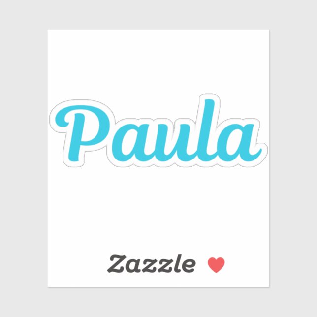 Sticker Paula (Feuille)