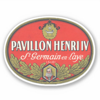 Sticker Pavillon Henri IV St Germain en laye