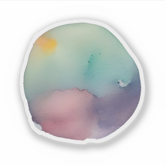 Sticker Paysage Éthéré (Devant)