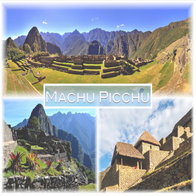 Sticker PE Machu Picchu - (Devant)
