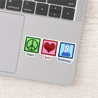 Peace Love Toxicology Cute Toxicologist Ordinateur